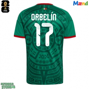 Mexico Orbelin Pineda #17 Replika Hjemmebanetrøje VM 2026 Kortærmet